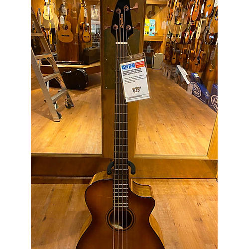 Breedlove Used Breedlove Pursuit Ex Concerto A Bass Ce Amber Burst Acoustic Bass Guitar amber burst