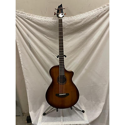 Breedlove Used Breedlove Pursuit Ex Concerto A Bass Ce Amber Burst Acoustic Bass Guitar