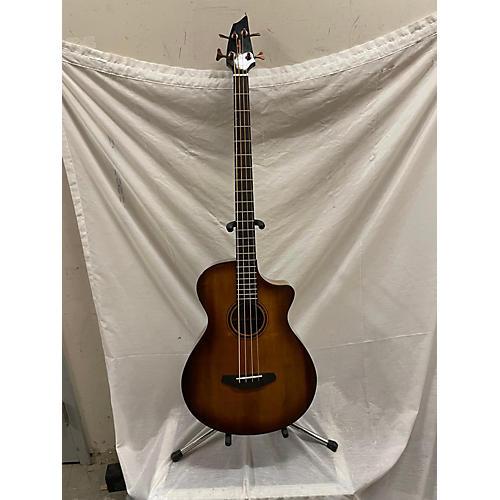 Breedlove Used Breedlove Pursuit Ex Concerto A Bass Ce Amber Burst Acoustic Bass Guitar amber burst