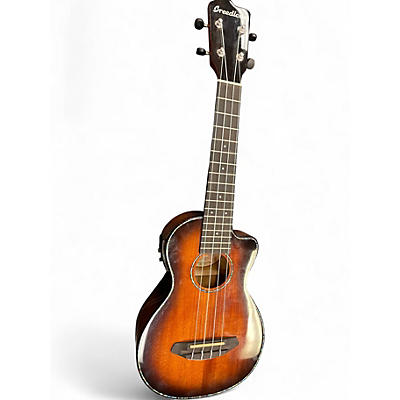 Used Breedlove Pursuit Exotic CU Myrtle Wood Sunburst Ukulele