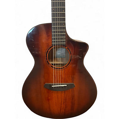 Used Breedlove Pursuit Exotic S Concert Myrtlewood Acoustic Electric Guitar