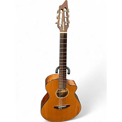 Used Breedlove Pursuit Nylon Natural Classical Acoustic Electric Guitar