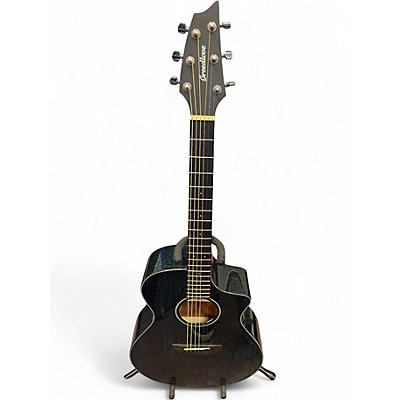Used Breedlove RAINFOREST CONCERT MB CE Black Fern Acoustic Electric Guitar