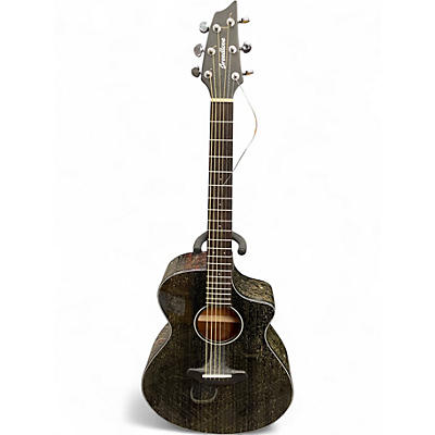 Used Breedlove RAINFOREST S CONCERT BG CE Trans Black Acoustic Electric Guitar