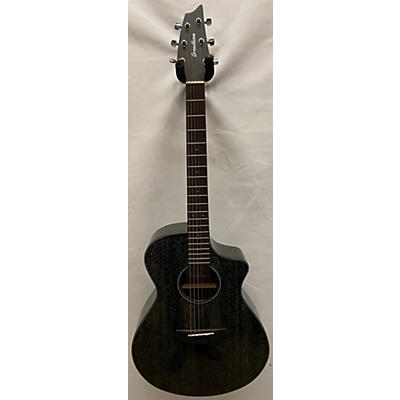 Breedlove Used Breedlove Rainforest S African Mahogany Concert Black Gold Acoustic Electric Guitar