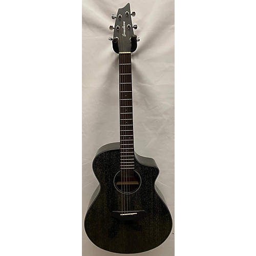 Breedlove Used Breedlove Rainforest S African Mahogany Concert Black Gold Acoustic Electric Guitar Black Gold