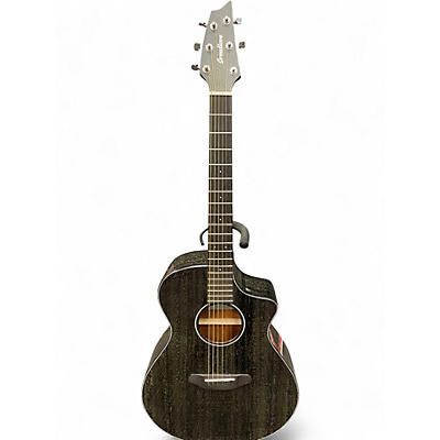 Used Breedlove Rainforest S African Mahognay Black Gold Acoustic Electric Guitar