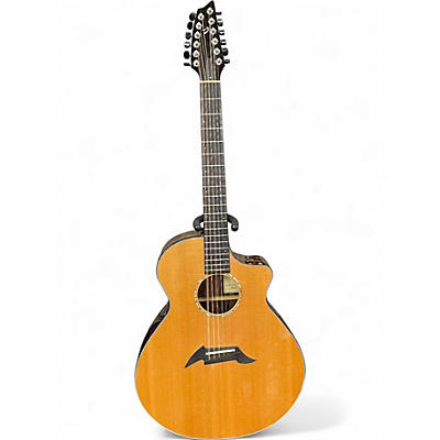 Used Breedlove SJ25 CUSTOM NATURAL 12 String Acoustic Guitar