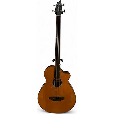 Used Breedlove SLOLO JUMBO CE BASS FL NATURAL Acoustic Bass Guitar