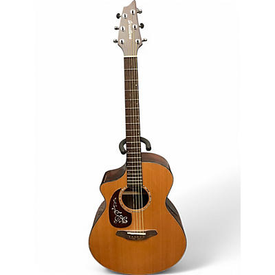 Used Breedlove SOLO CONCERT LEFT HANDED Natural Acoustic Electric Guitar