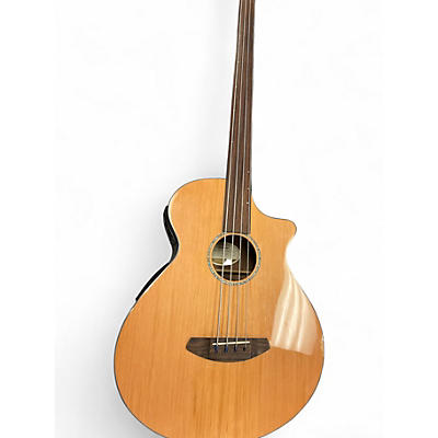 Used Breedlove SOLO JUMBO CE BASS FL Natural Acoustic Bass Guitar