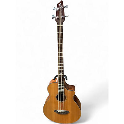 Used Breedlove STUDIO BJ350/SNE4 Natural Acoustic Bass Guitar