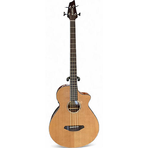 Used Breedlove Solo Bass Natural Acoustic Bass Guitar Natural