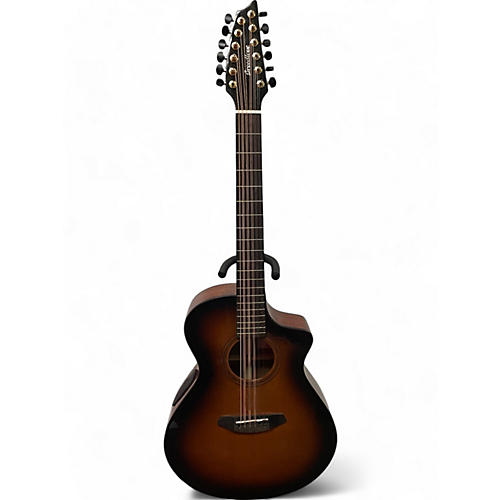 Breedlove Used Breedlove  Solo Pro Concert ED12 Sunburst 12 String Acoustic Electric Guitar Sunburst