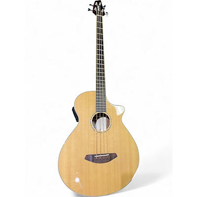 Used Breedlove Studio Bass Natural Acoustic Bass Guitar
