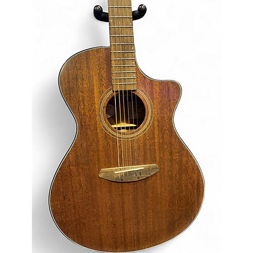 Used Breedlove WILDWOOD CONCERTO SATIN CE Mahogany Acoustic Electric Guitar Mahogany