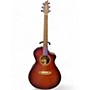 Used Breedlove Wildwood Concert Satin Whiskey Burst Acoustic Electric Guitar Whiskey Burst