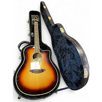 Used Breedlove ad25/sf 3 Tone Sunburst Acoustic Electric Guitar