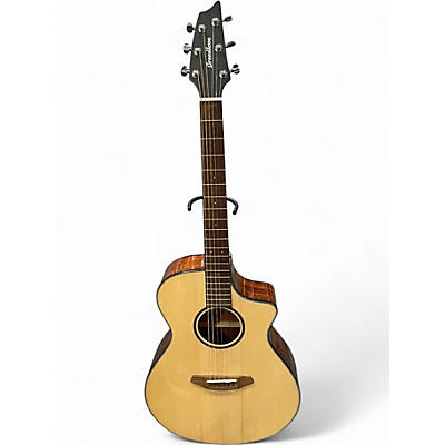 Used Breedlove discovery s concert ce Natural Acoustic Electric Guitar