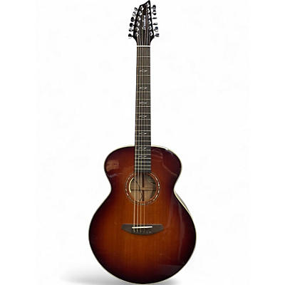 Used Breedlove legacy 12 string 2 Tone Sunburst 12 String Acoustic Electric Guitar