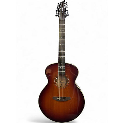 Used Breedlove legacy 12 string 2 Tone Sunburst 12 String Acoustic Electric Guitar 2 Tone Sunburst