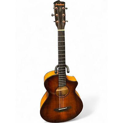 Used Breedlove pursuit ex s concertina TE CE Caramel Burst Acoustic Electric Guitar