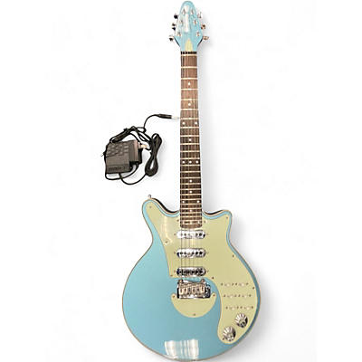 Used Brian May Guitars BMG SPECIAL Blue Metallic Solid Body Electric Guitar