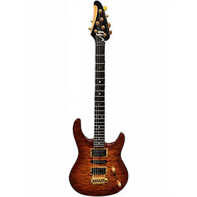 Used Brian Moore Guitars BMC90 Tobacco Sunburst Solid Body Electric Guitar