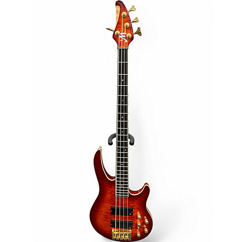 Used Brian Moore Guitars I4  QUILTED MAPLE SUNBURST Electric Bass Guitar QUILTED MAPLE SUNBURST