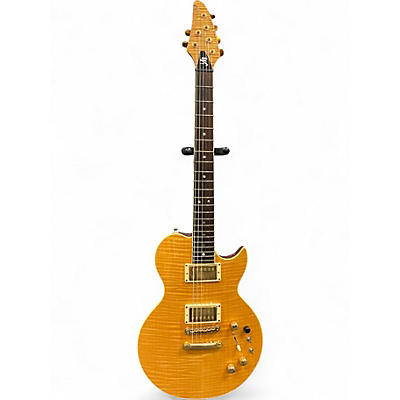 Used Brian Moore I2000 MODEL 2.13 Yellow Tiger Solid Body Electric Guitar