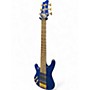 Used Brice 6 string bass Electric Blue Electric Bass Guitar Electric Blue
