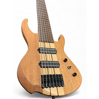 Used Brice Defiant 737 Natural Electric Bass Guitar