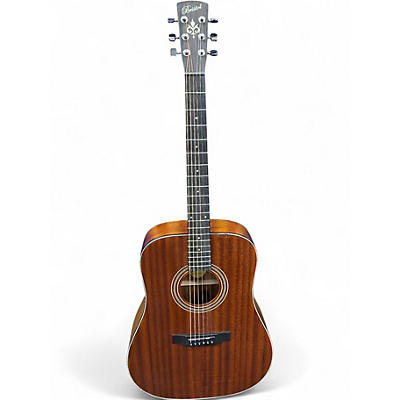 Used Bristol BD15 Vintage Natural Acoustic Guitar