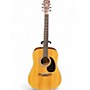 Used Bristol BD16 Natural Acoustic Guitar Natural