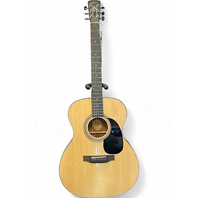 Used Bristol BM16 Natural Acoustic Guitar