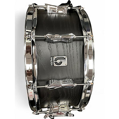 Used British Drum Co. 14X5.5 the raven Black Drum