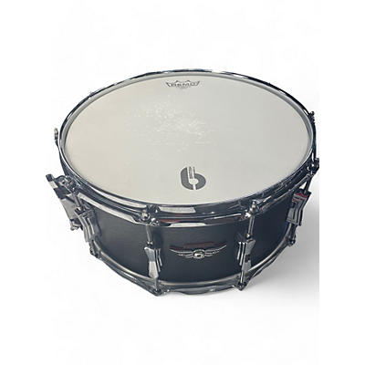 Used British Drum Co. 14in NICKO MCBRAIN SIGNATURE SNARE Black Drum