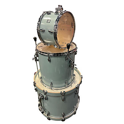 British Drum Co. Used British Drum Co. 3 piece LEGEND SKYE BLUE Drum Kit