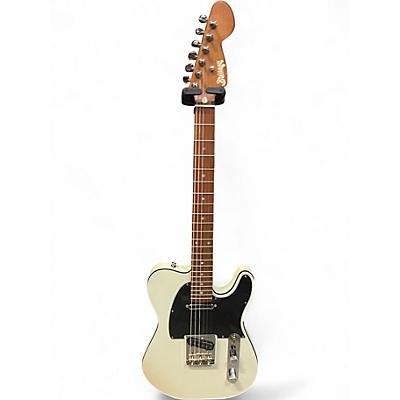 Used Bronson CVT White Solid Body Electric Guitar