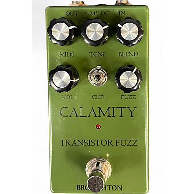 Used Broughton CALAMITY TRANSISTOR FUZZ Effect Pedal