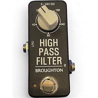 Used Broughton HIGH PASS FILTER Pedal