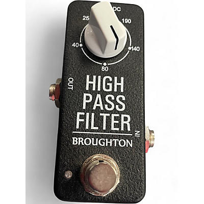 Used Broughton HIGH PASS FILTER Pedal