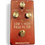 Used Broughton LOW HIGH PASS FILTER Pedal