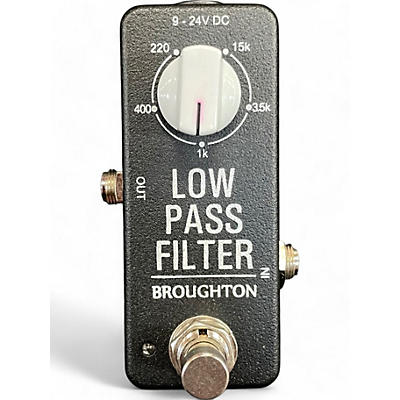 Used Broughton LOW PASS FILTER Effect Pedal