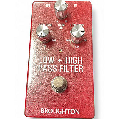Used Broughton Low+High Pass Filter Effect Pedal