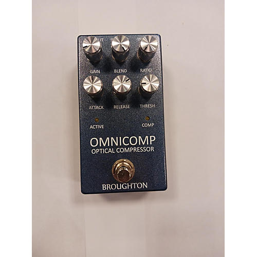 Broughton Used Broughton Omnicomp Optical Compressor Effect Pedal