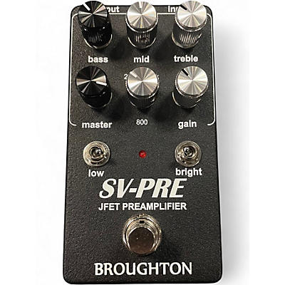Used Broughton SV-PRE Bass Effect Pedal