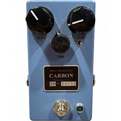 Used Brown Amplification Carbon Effect Pedal