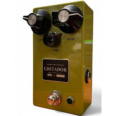 Used Brown Amplification Gritador Classic Overdrive Effect Pedal