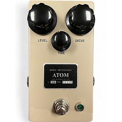 Used Browne Amplification Atom Nashville Overdrive Effect Pedal